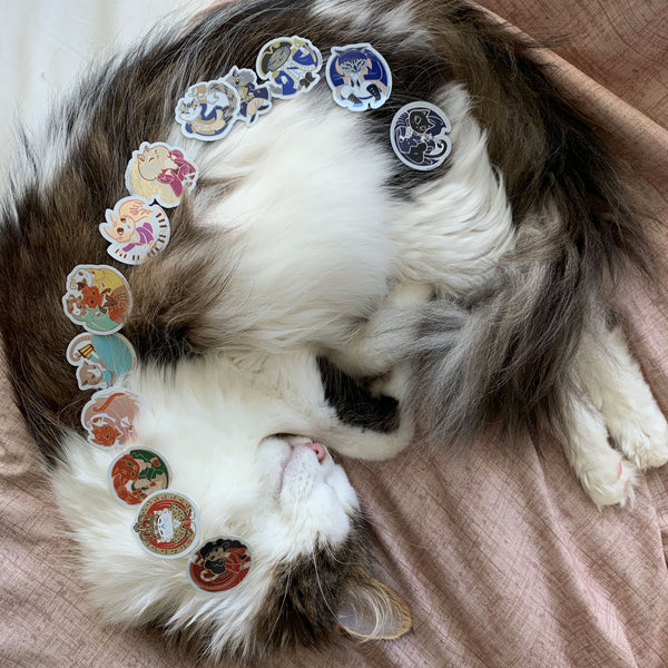 Hameowlton Sticker Set