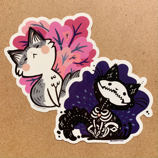 Cute vs Shadow Trinket Sticker
