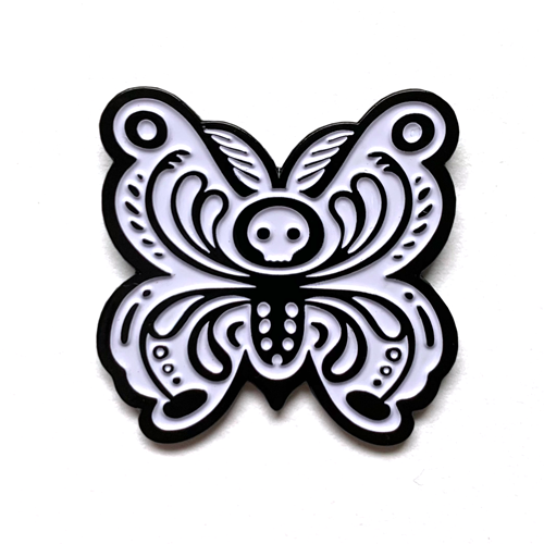 Moth Badge Pin