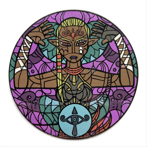 Shadow Sage "Stained Glass" Sticker